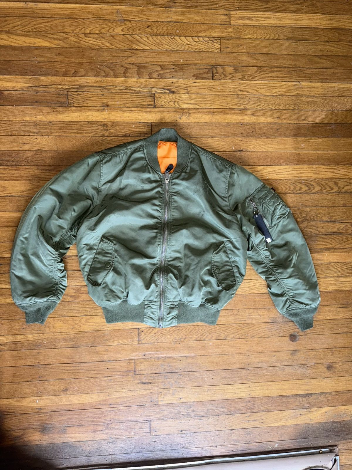 1017 ALYX 9SM ALYX Studio “Natural Order” Reversible MA-1 Bomber Jacket Size US L / EU 52-54 / 3 - 2 Thumbnail