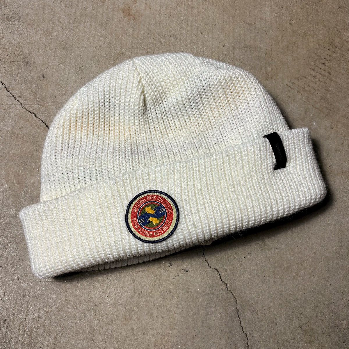 Pendleton Woven Pendleton Glacier Reversible Winter Beanie White Size ONE SIZE - 3 Thumbnail