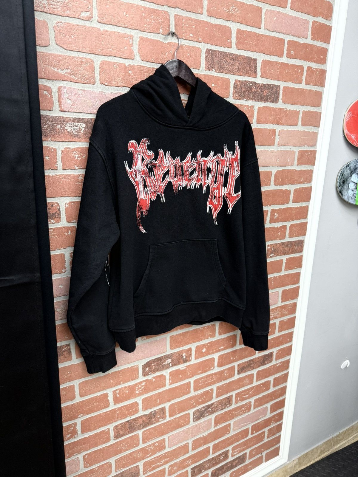 Revenge Men’s Black Revenge Hoodie Size Large Size US L / EU 52-54 / 3 - 2 Thumbnail