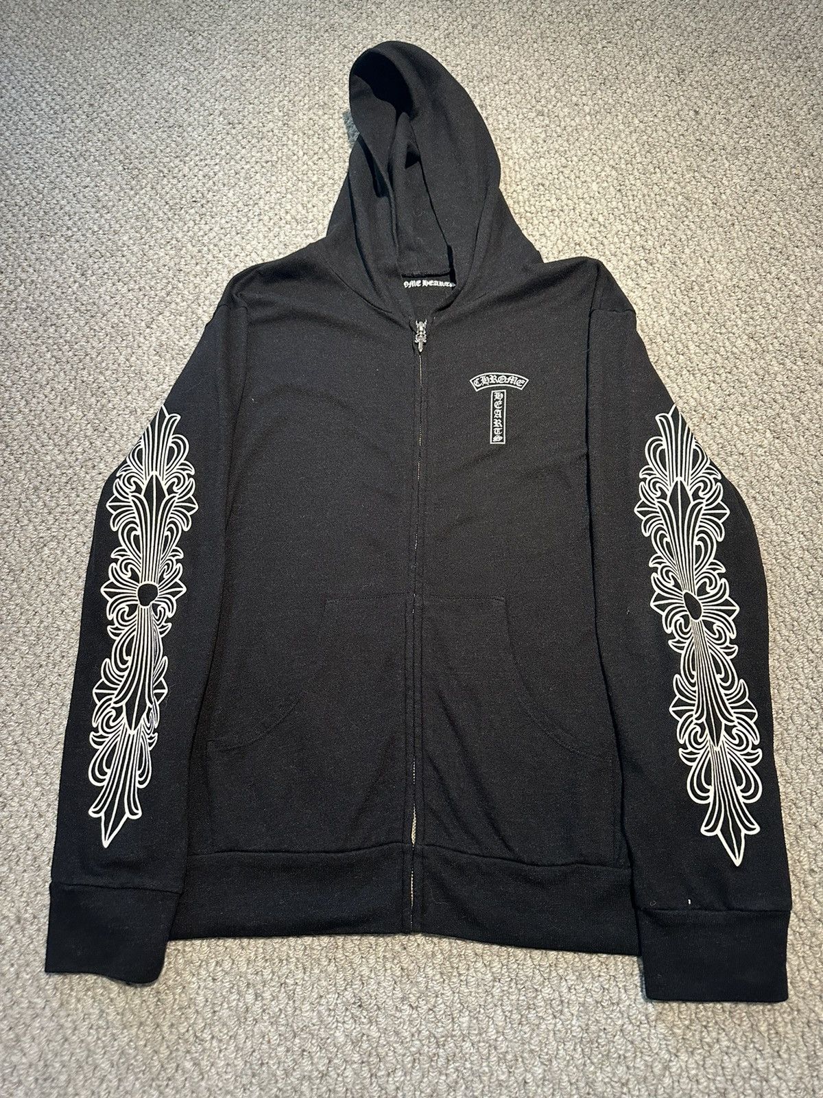 Chrome Hearts Chrome Hearts fullzip hoodie | Grailed