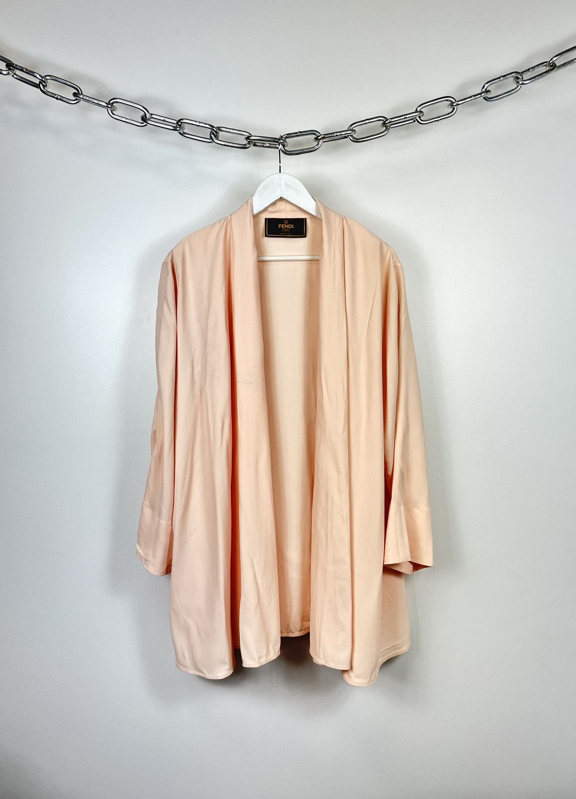 Fendi Vintage Fendi Designer Luxury Rare Archival Cardigan Coat Size US M / EU 48-50 / 2 - 1 Thumbnail