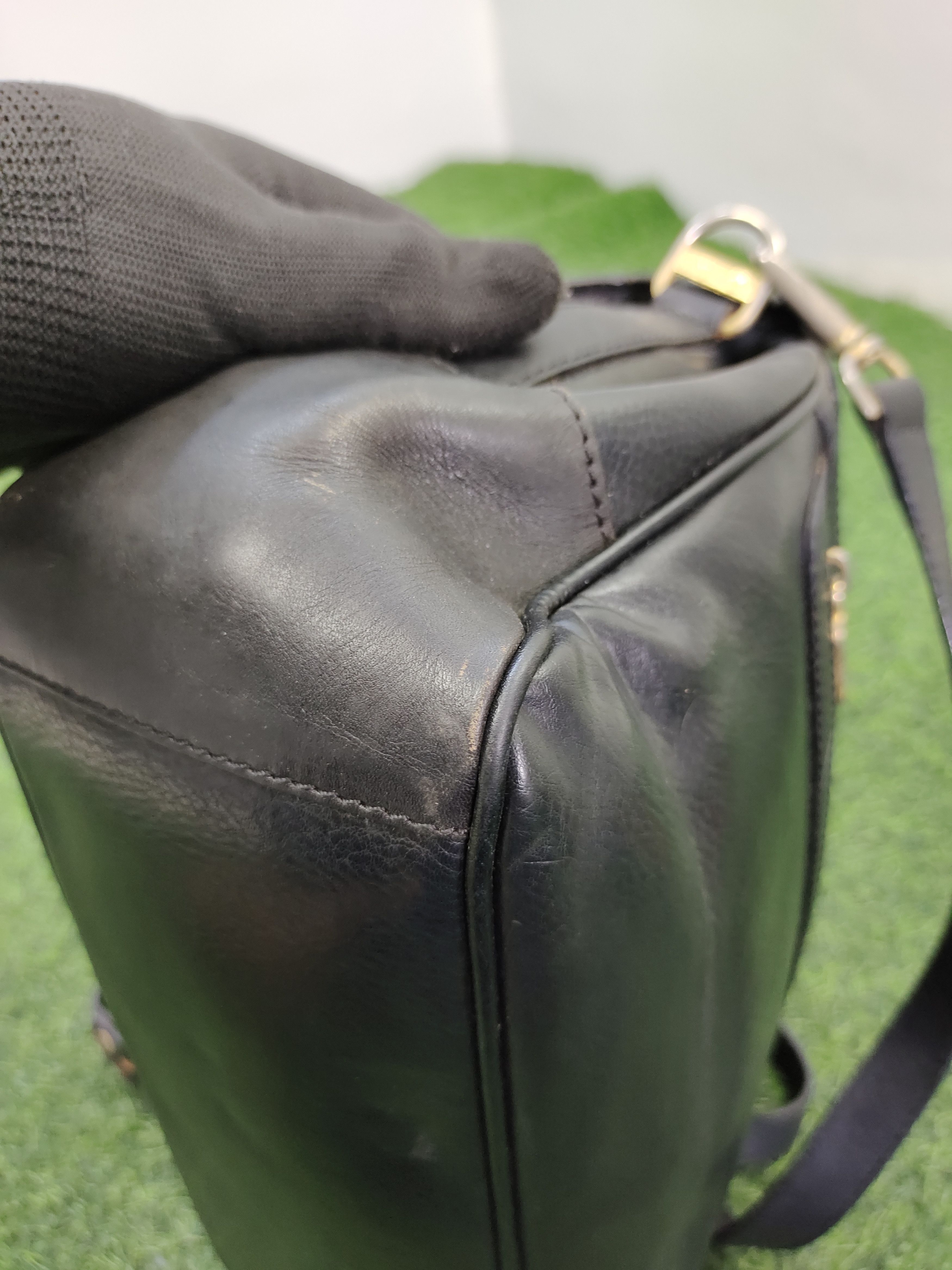 Hysteric Glamour Vintage 80s Saint Jack Patina Leather Shoulder Bag Size ONE SIZE - 12 Thumbnail