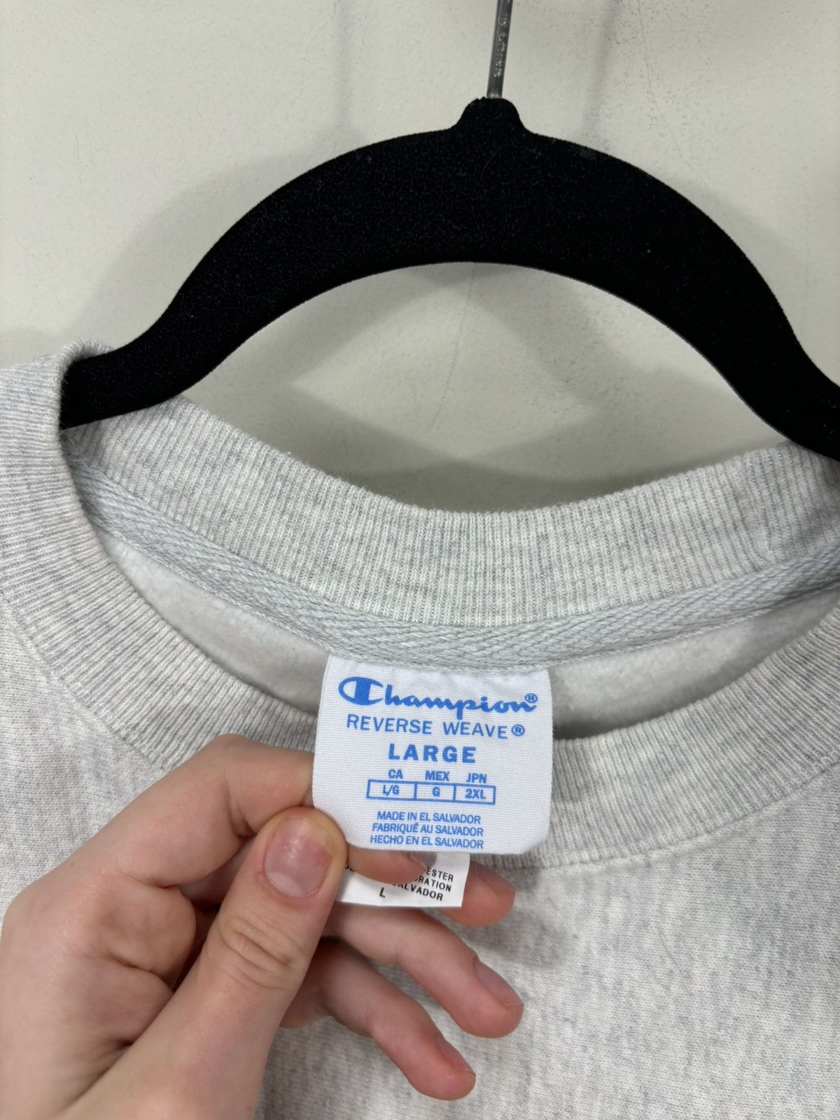 Champion Vintage Champion Reverse Weave Syracuse Gray Sweatshirt Size US L / EU 52-54 / 3 - 8 Thumbnail