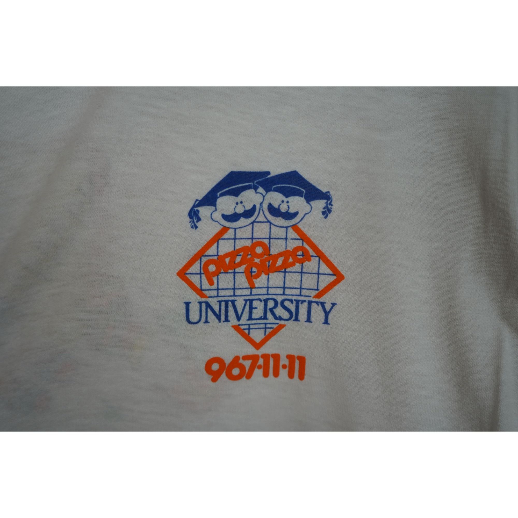 Vintage Vintage Pizza Pizza Screen Stars Tshirt Men's S #437 Size US S / EU 44-46 / 1 - 3 Thumbnail