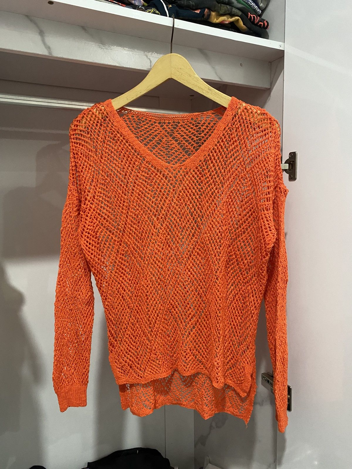 If Six Was Nine × Japanese Brand × Le Grande Bleu (L.G.B.) Japanese knitted fishnet layer ifsixwasnine vkei Size US M / EU 48-50 / 2 - 1 Thumbnail