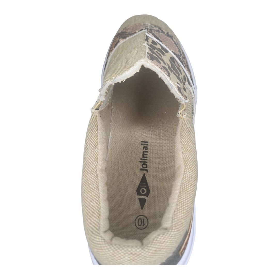 Other Jolimall Snakeskin Sneakers Women Sz 10 Platform Camo Low Sl Size US 10 / IT 40 - 7 Thumbnail