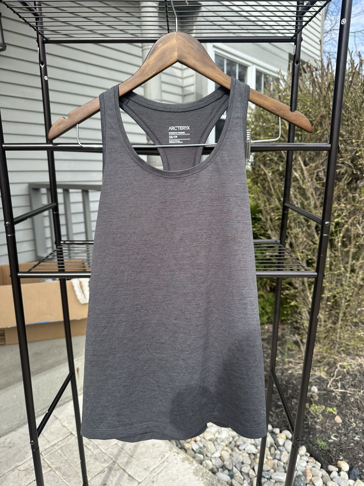 Arc'teryx Womens Athletic Gray Tank Top Size XS / US 0-2 / IT 36-38 - 2 Thumbnail