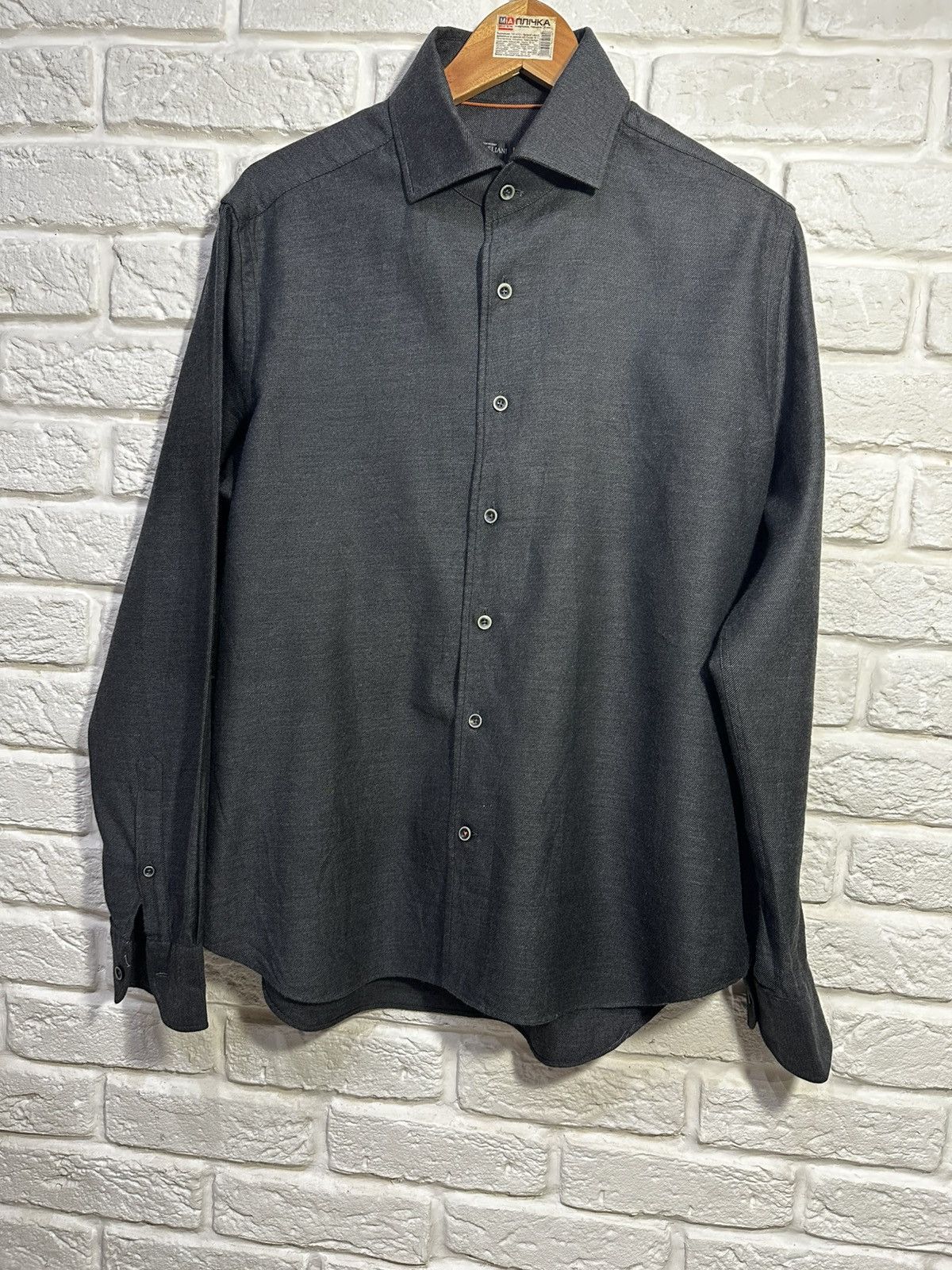Corneliani Corneliani Id Shirt 16/41 Size US M / EU 48-50 / 2 - 1 Thumbnail