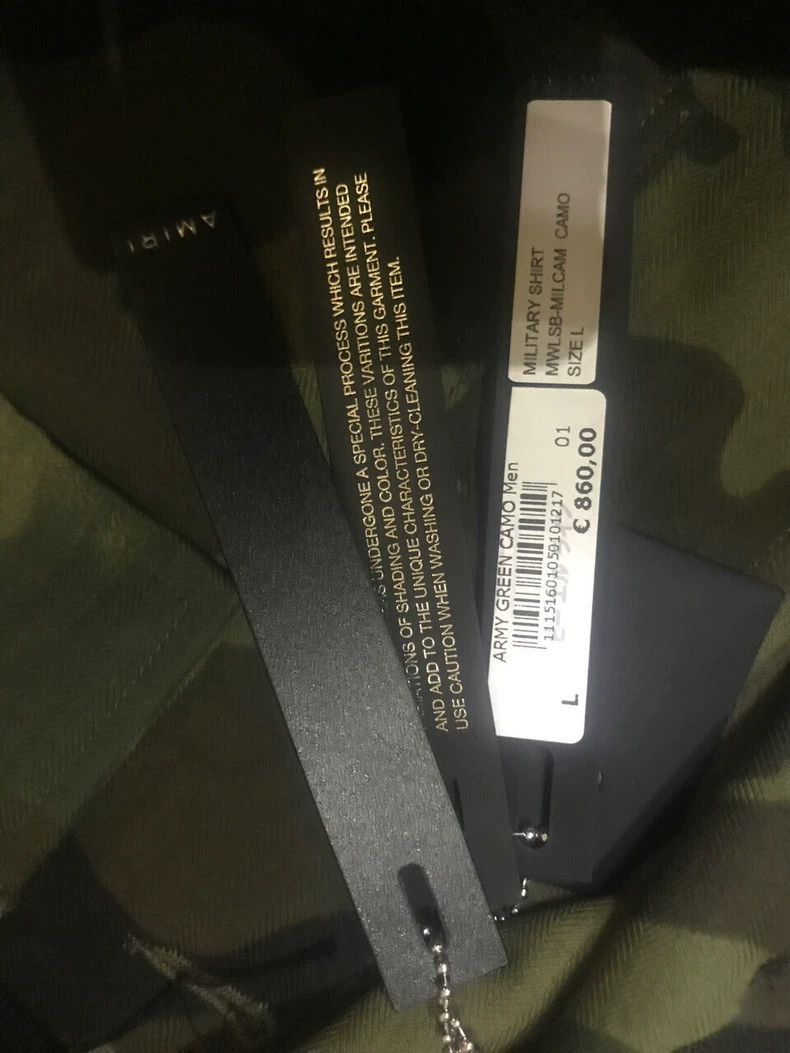 Amiri Amiri camouflage jacket-2506 Size US L / EU 52-54 / 3 - 3 Thumbnail