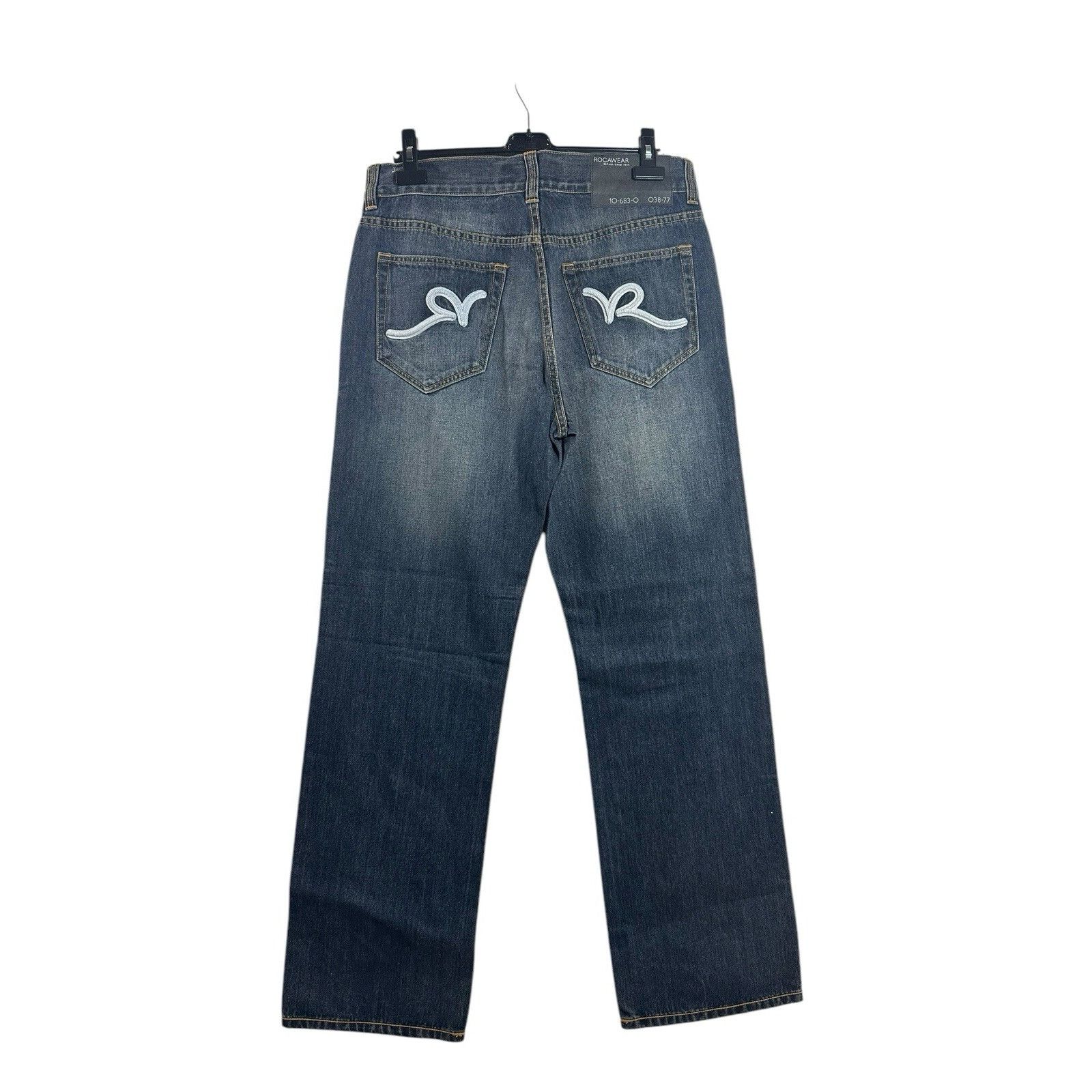 Rocawear Vintage Y2K Rocawear Jeans Mens Denim Baggy Hip Hop Indigo W Size US 34 / EU 50 - 3 Thumbnail
