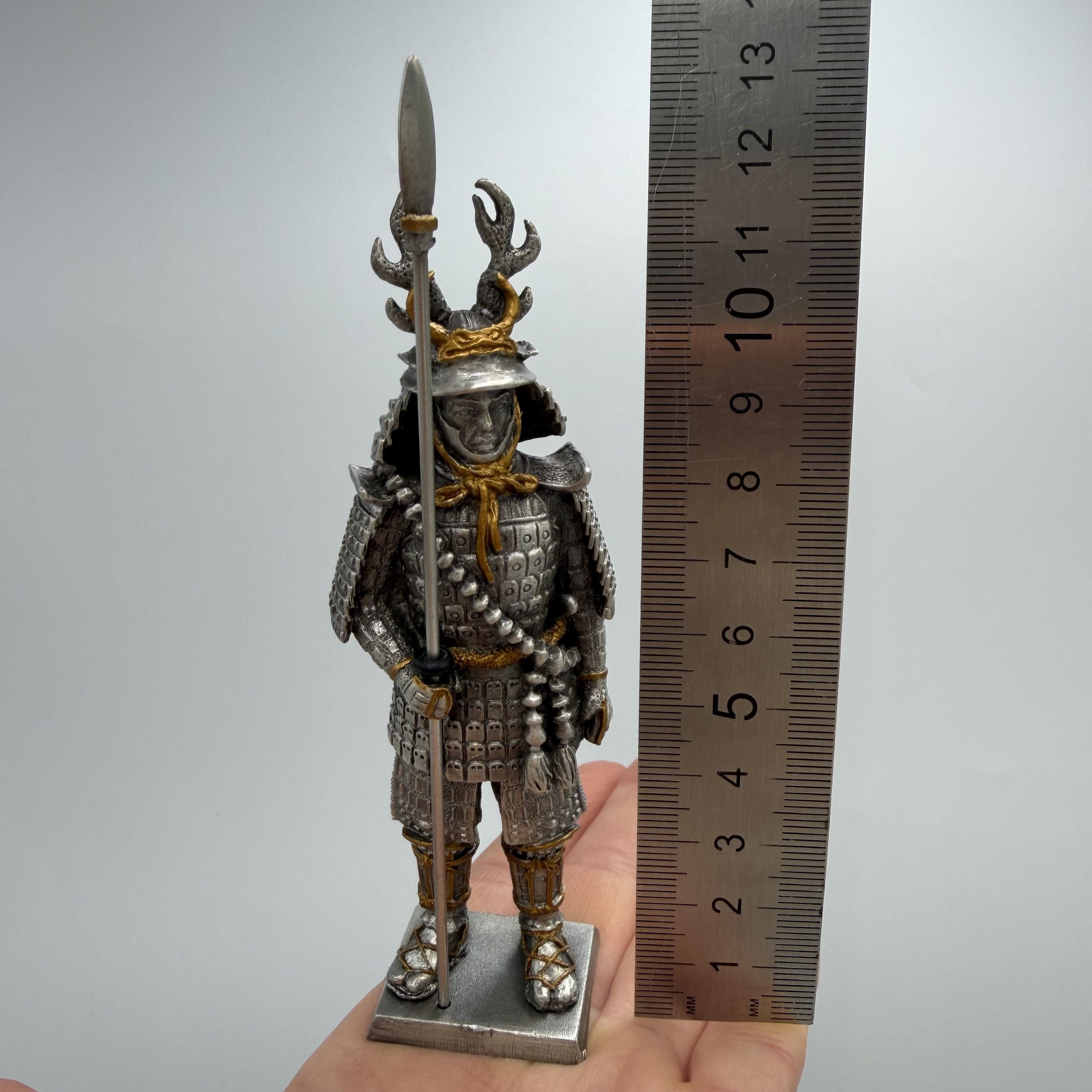 Other Honda Tadakatsu Samurai Figurine Miniature Tin Pewter Size ONE SIZE - 7 Thumbnail