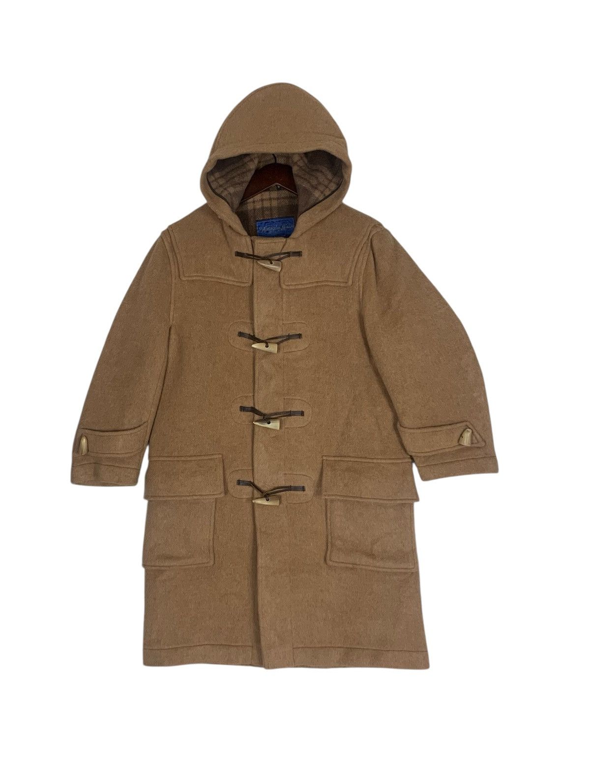 Vintage Vintage Hartingdon House Outdoor Outwear Duffle Wool Coat Size US L / EU 52-54 / 3 - 1 Thumbnail
