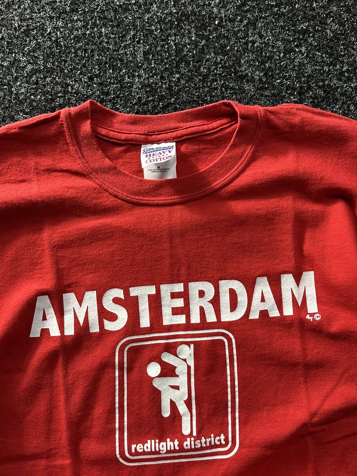 Vintage 🚨VINTAGE Rare “Amsterdam Red Light District” T-Shirt Size M Size US M / EU 48-50 / 2 - 4 Thumbnail