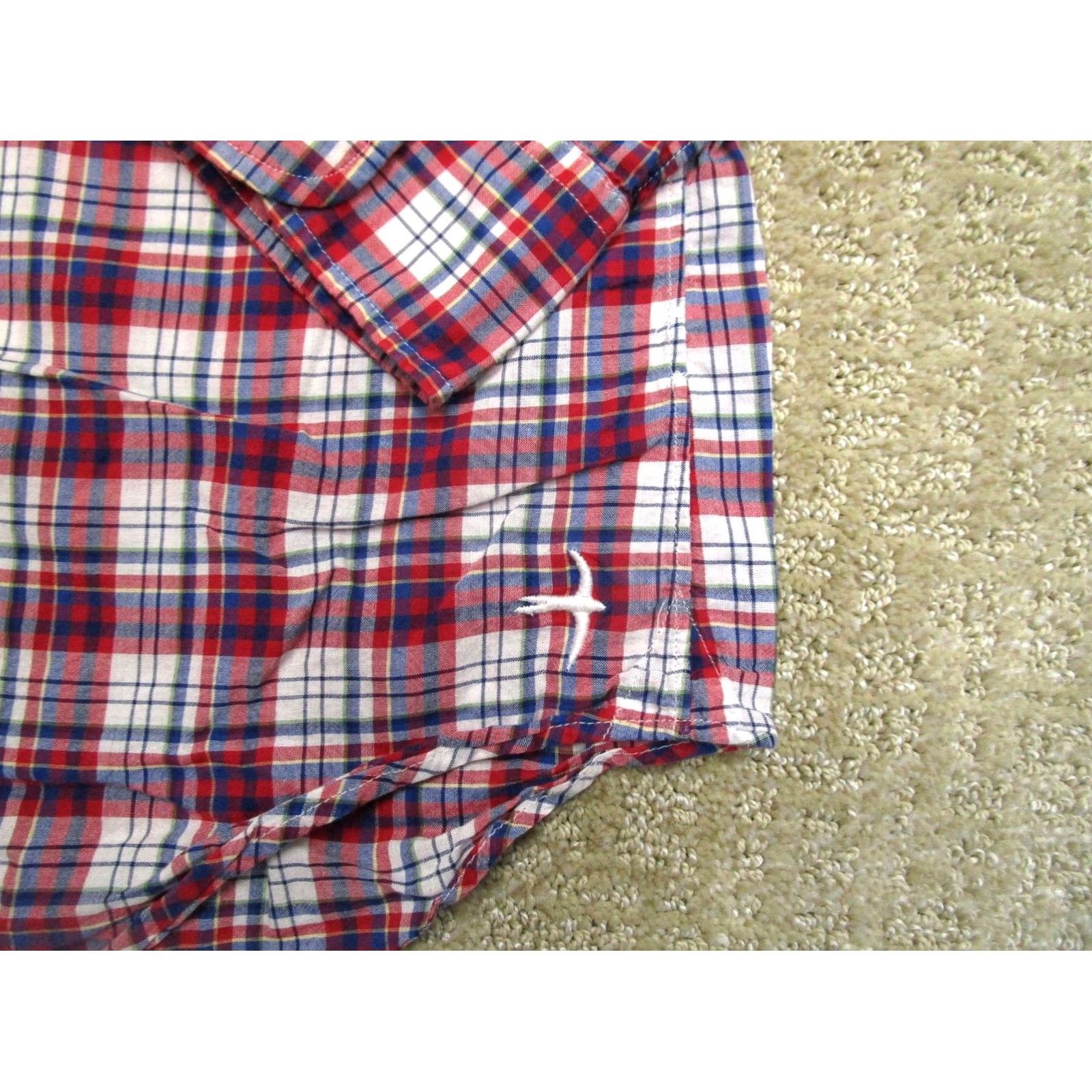Relwen Relwen Shirt Men L Red Plaid Long Sleeve Button Down Cotton Outdoor Size US L / EU 52-54 / 3 - 3 Thumbnail