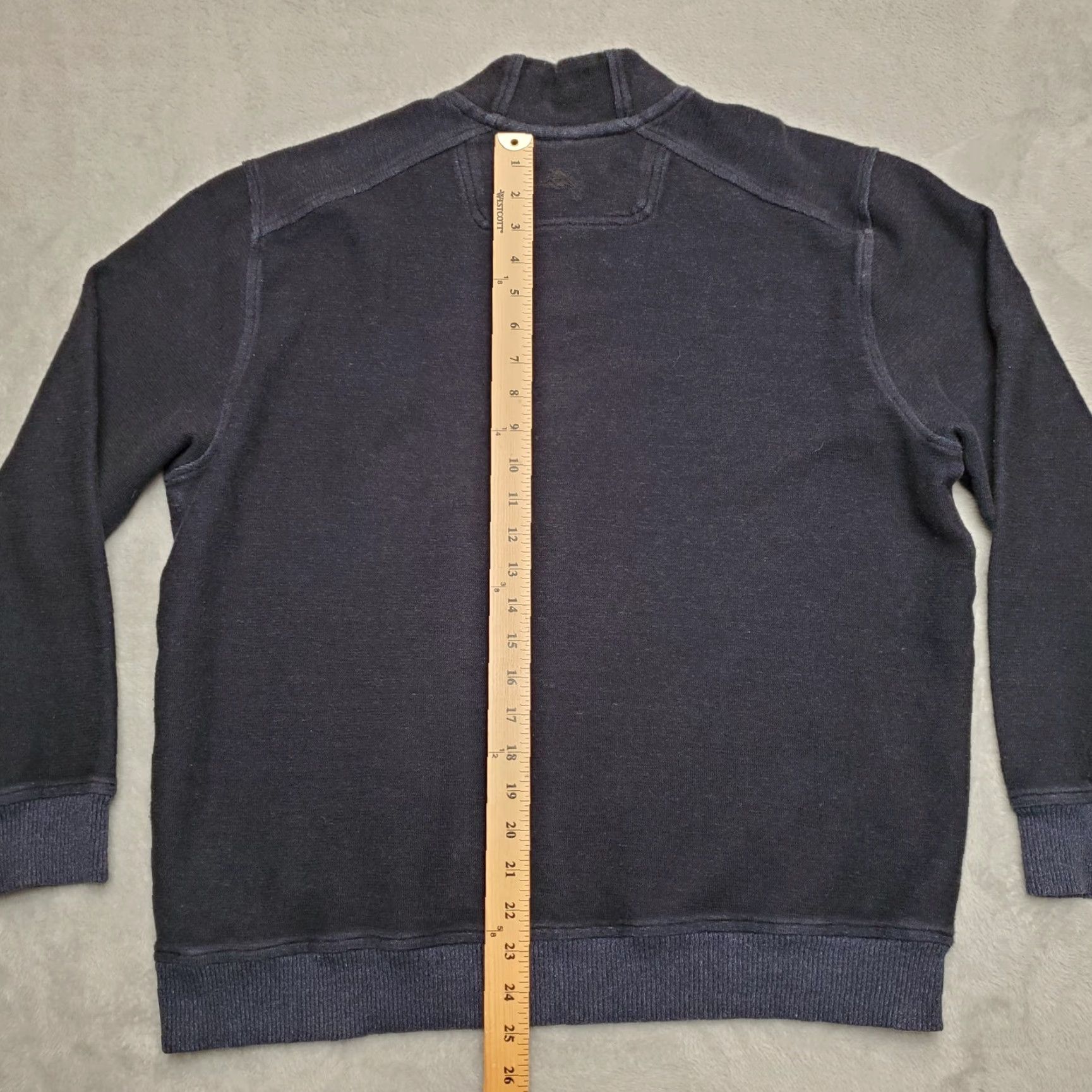 Tommy Bahama VINTAGE Tommy Bahama Sweater Men L Blue 100% Cotton Long Sleeve Henley Pullover Size US L / EU 52-54 / 3 - 7 Thumbnail