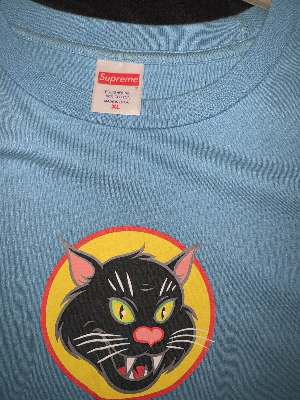 Supreme Supreme Black Cat Shirt Size US XL / EU 56 / 4 - 3 Thumbnail