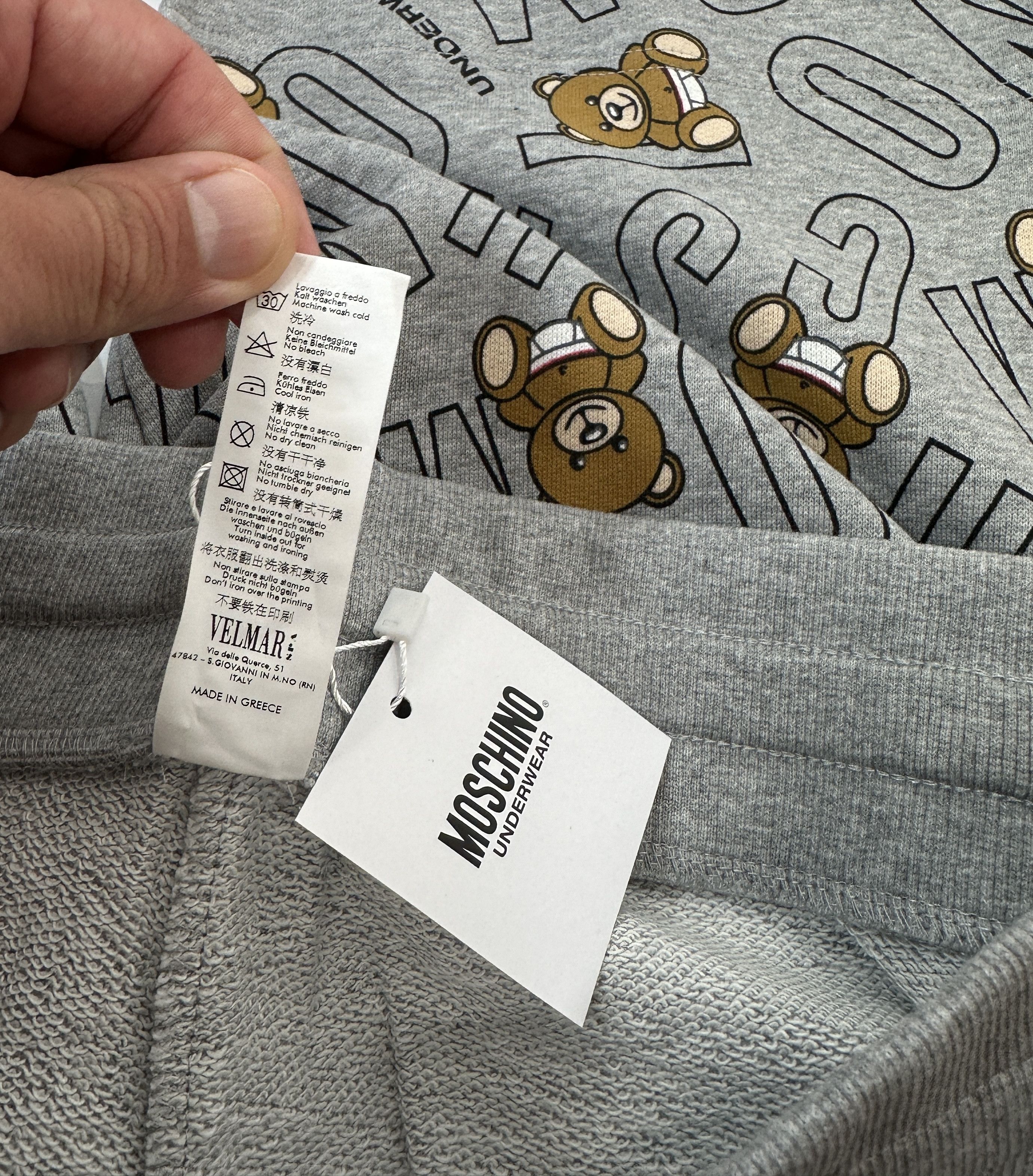 Moschino Shorts Grey Bear Size US 36 / EU 52 - 6 Thumbnail