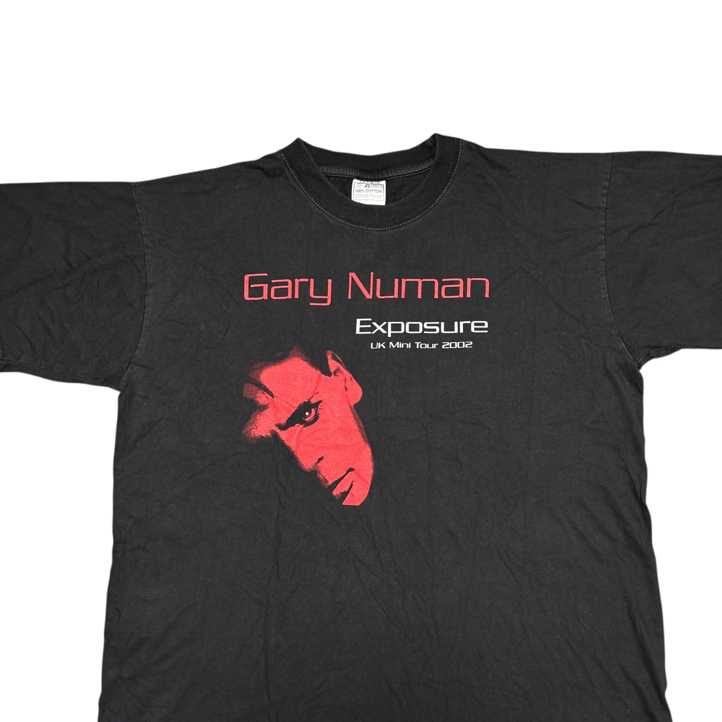 Band Tees 2002 Gary Numan Shirt Band Tee Bauhaus Talking Heads Gothic Size US XL / EU 56 / 4 - 3 Thumbnail