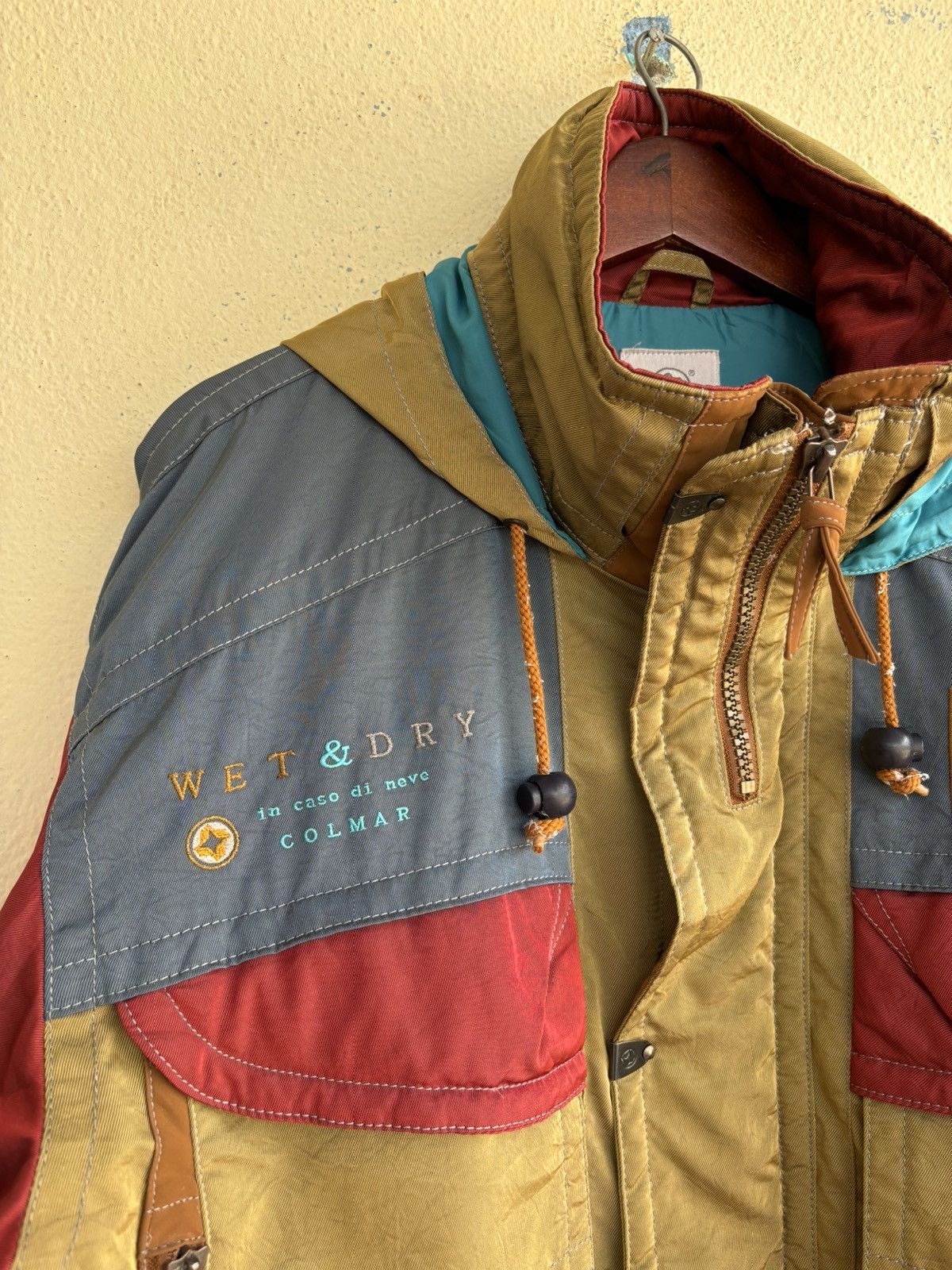 Colmar × Mizuno Colmar Wet & Dry Ski Multicolour Jacket Size US L / EU 52-54 / 3 - 8 Thumbnail
