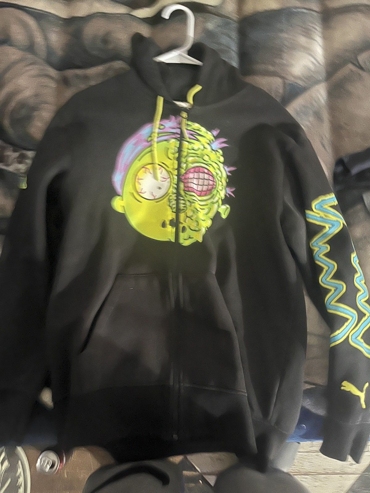 Puma Rick n MortyxPuma Hoodie Size US M / EU 48-50 / 2 - 1 Thumbnail