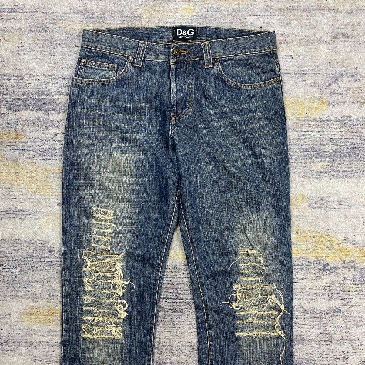 Dolce & Gabbana Dolce and gabbana distressed denim pants Size US 30 / EU 46 - 4 Thumbnail