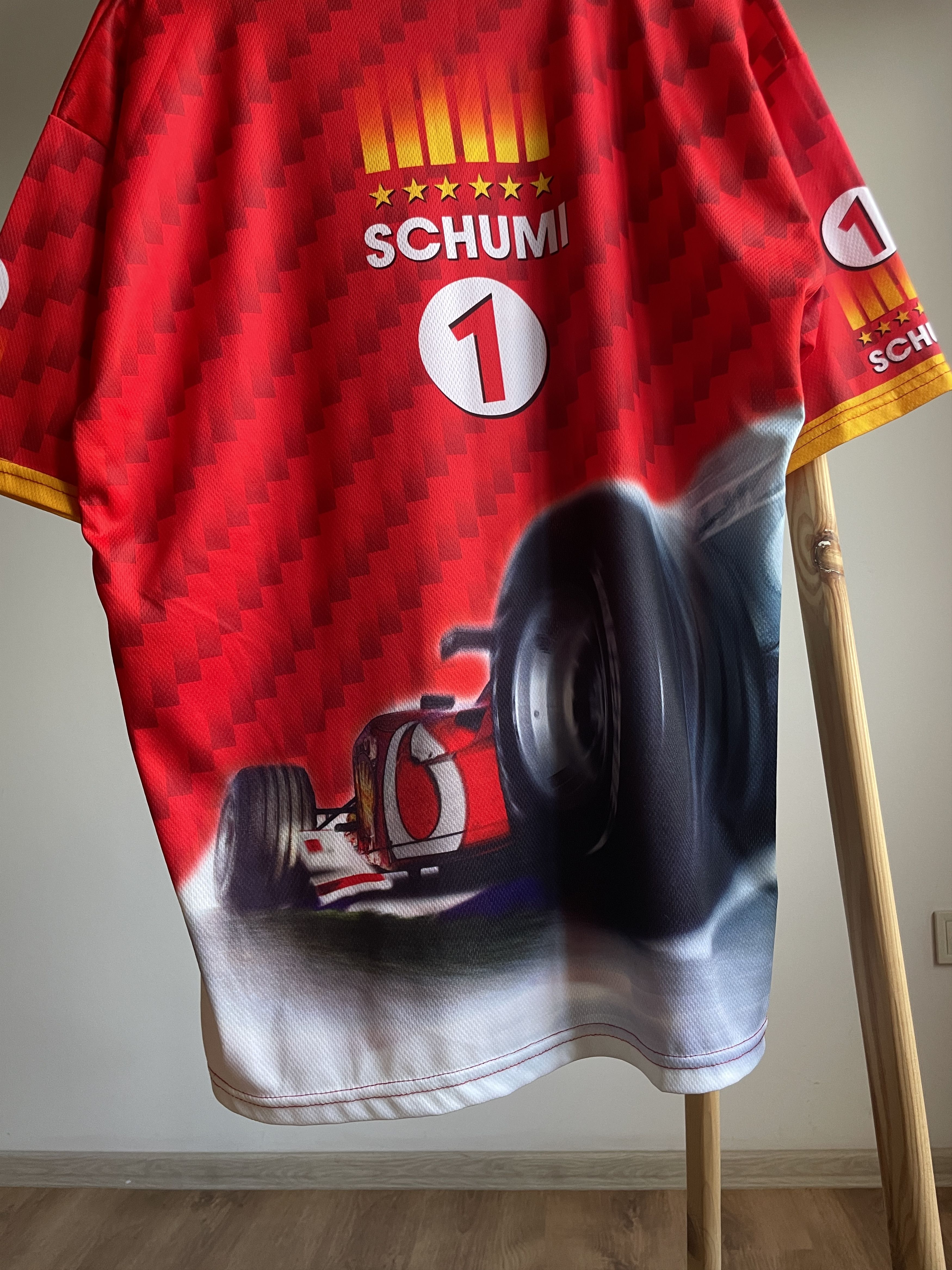 Formula 1 Formula-1 Schumacher Vintage 90's Jersey Size XL Size US XL / EU 56 / 4 - 5 Thumbnail