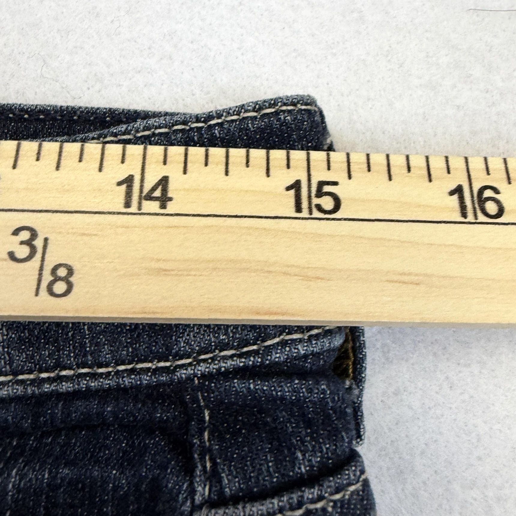 American Eagle Outfitters VINTAGE American Eagle Outfitters Shorts Womens 6 Blue Denim Stretch Hot Pants Low Rise Size 28" / US 6 / IT 42 - 4 Thumbnail