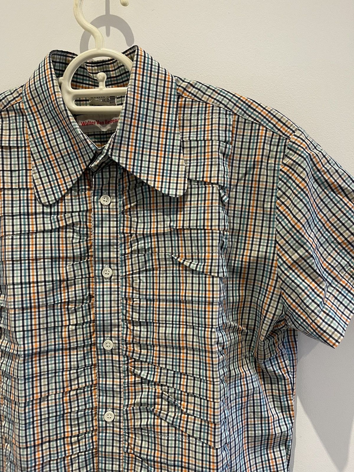 Walter Van Beirendonck Walter Van Beirendonck SS11 Stripes Shirt With Ruffles Size US M / EU 48-50 / 2 - 1 Thumbnail