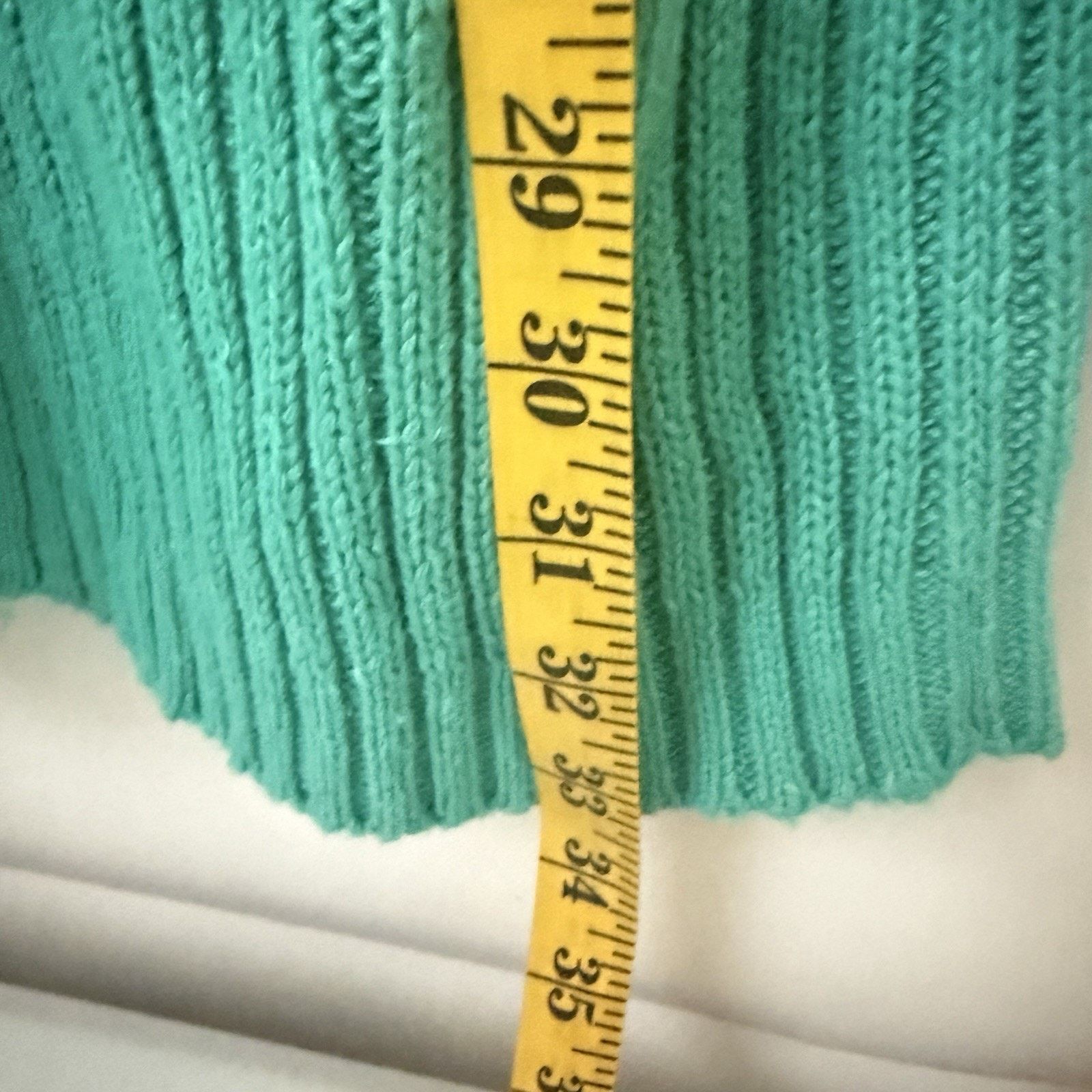 Other Newport News Long Sweater Kelly Green Ramie Coastal Tunic Size L / US 10 / IT 46 - 5 Thumbnail