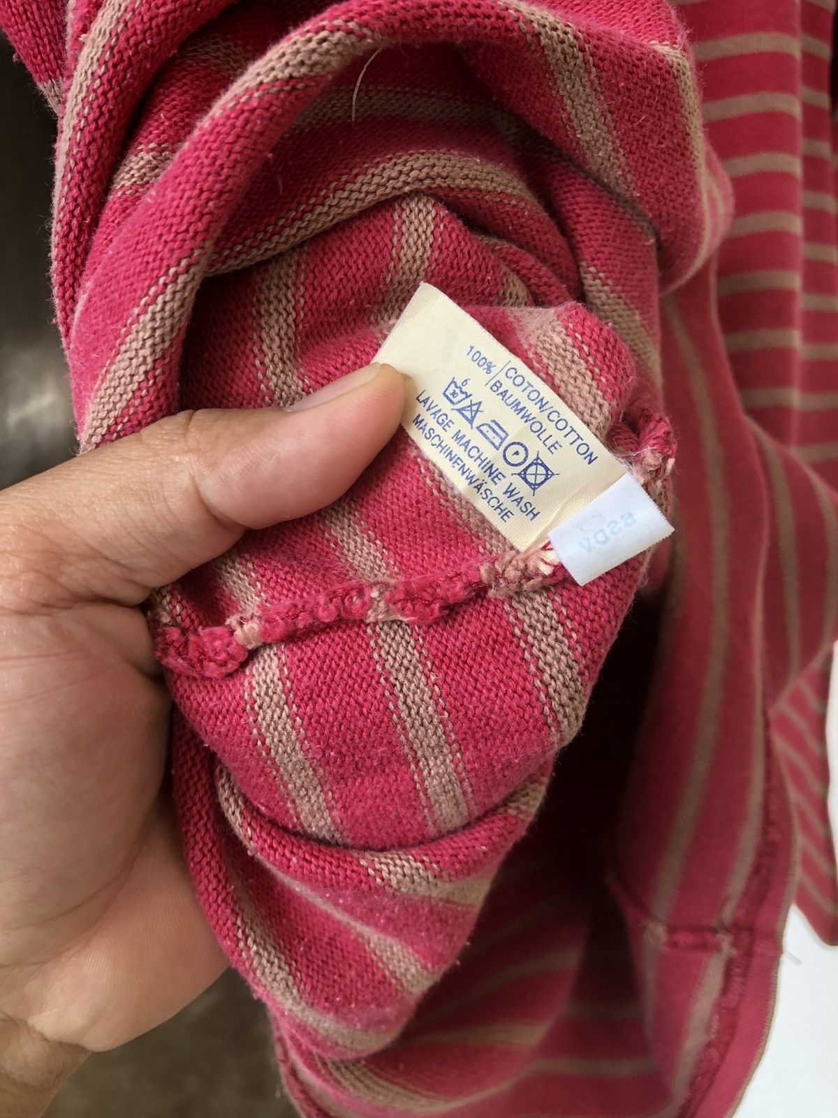 Saint James Vintage 90s Saint James Heavyweight Cotton Striped Breton Size US M / EU 48-50 / 2 - 6 Thumbnail