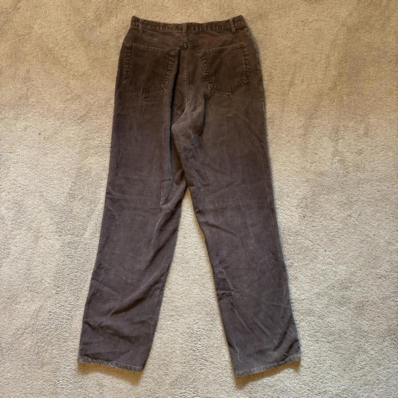 Faded Glory Faded Glory Women's Brown Trousers Size 28" / US 6 / IT 42 - 3 Thumbnail