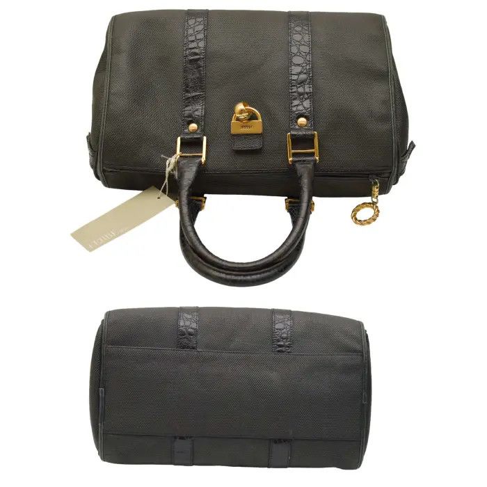 Gianfranco Ferre Gianfranco Ferre Blue Leather Handbag Size ONE SIZE - 3 Thumbnail