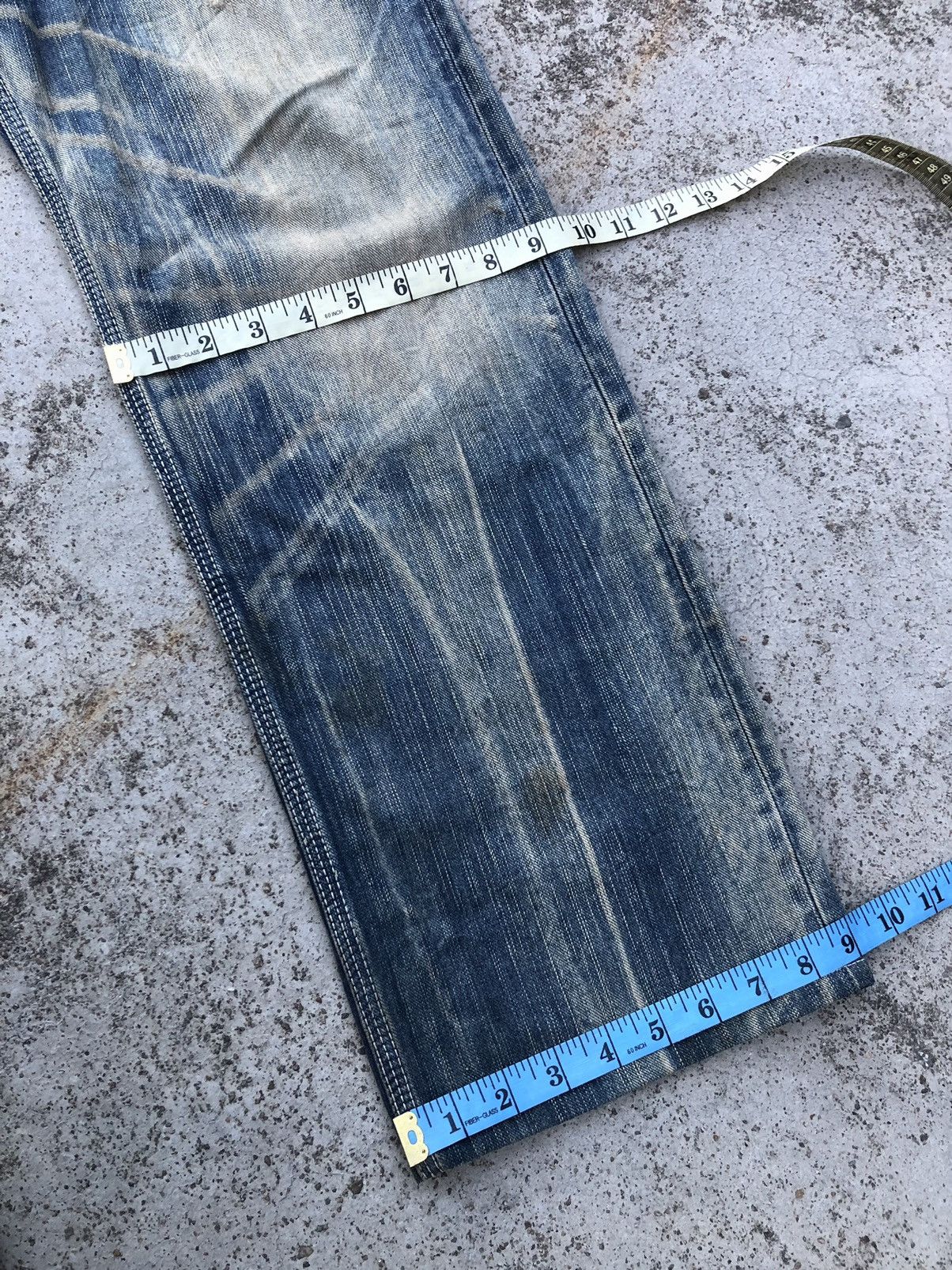 Edwin EDWIN XV RUSTY WASHED BLUE DENIM Size US 33 - 7 Thumbnail