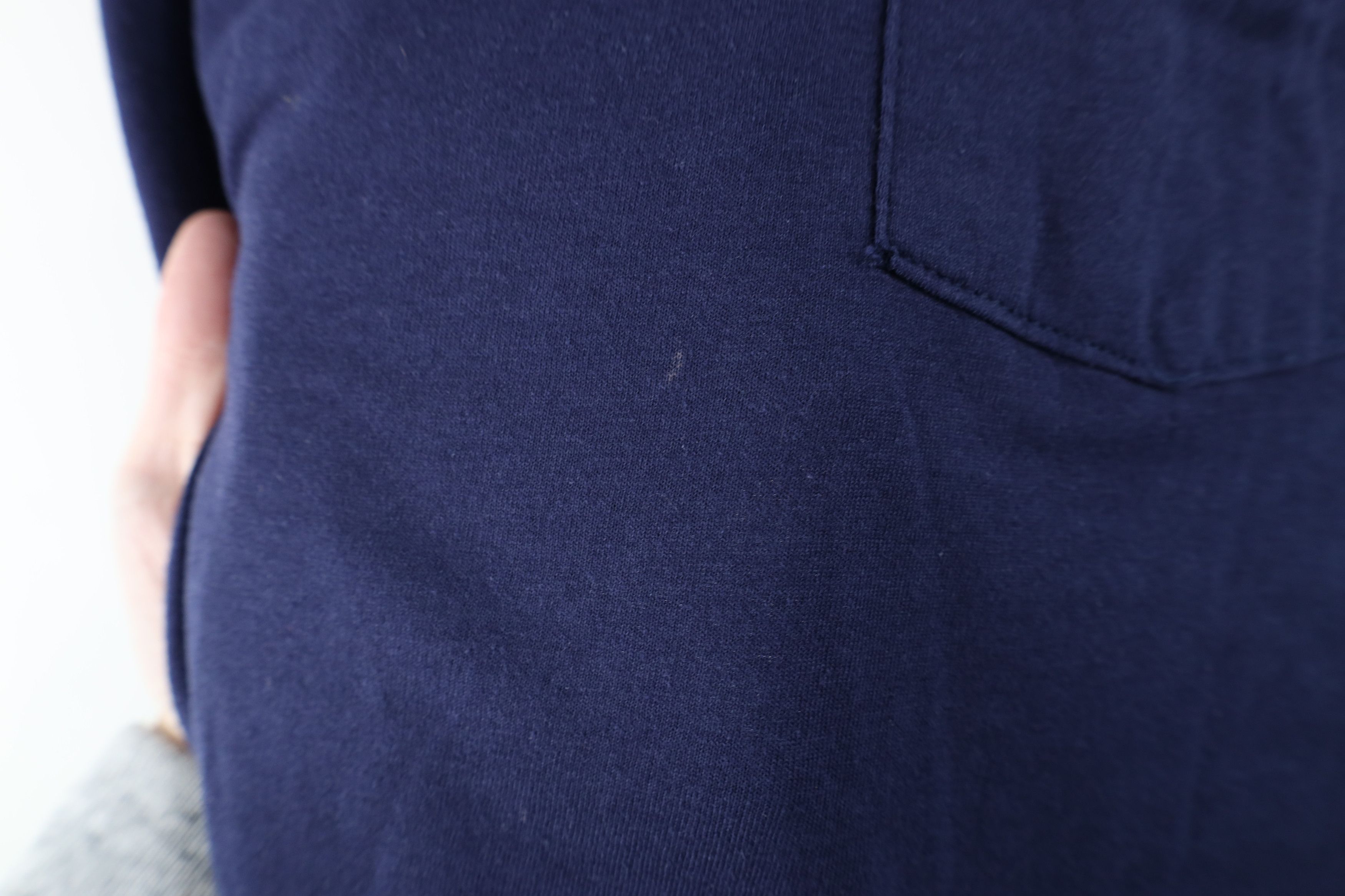 Vintage Vintage 90s Streetwear Pocket Short Sleeve T-Shirt Navy Blue Size US XXL / EU 58 / 5 - 8 Thumbnail