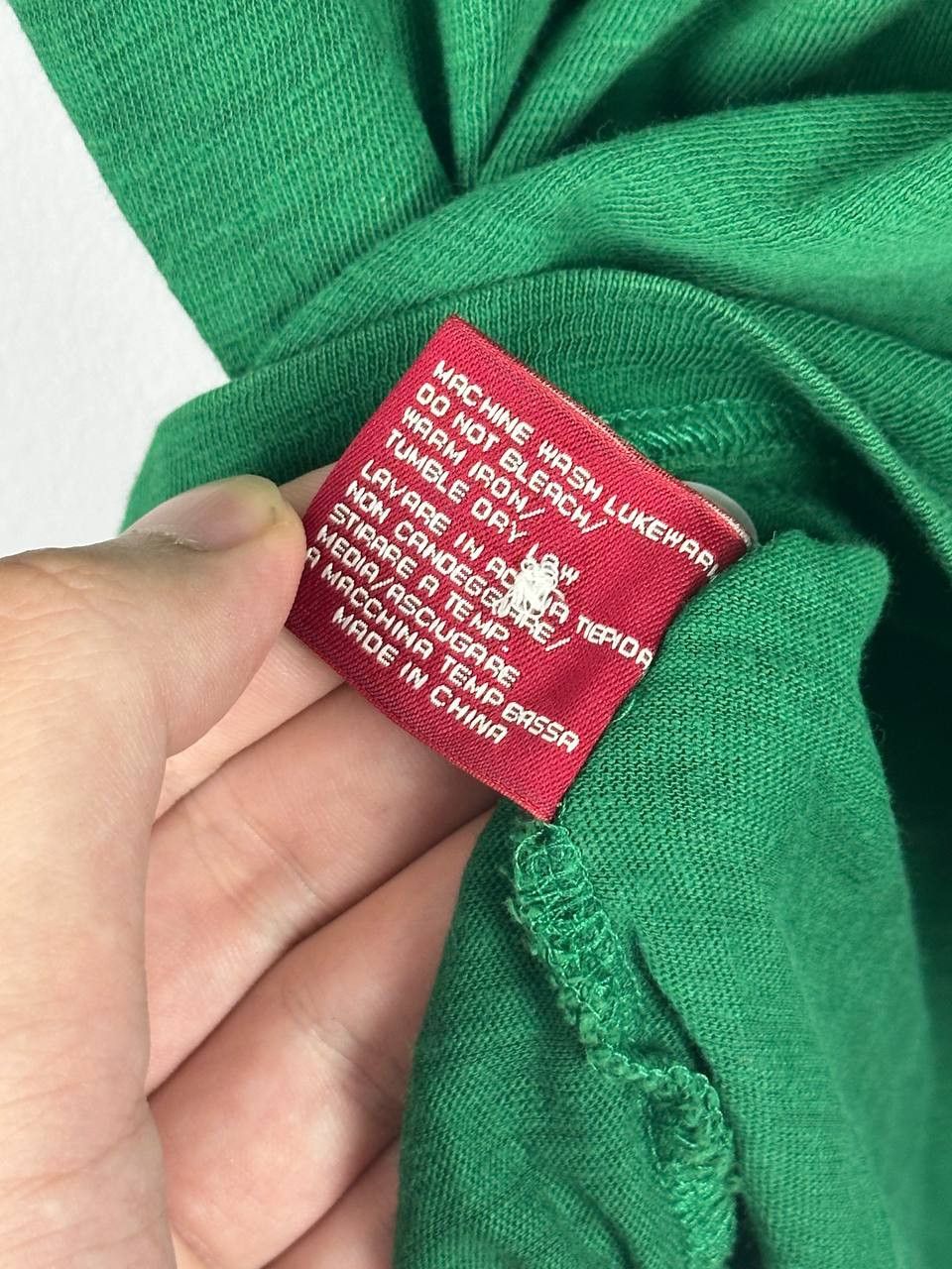 Boggi Vintage Boggi Milano 39 Luxury Green Polo T Shirt Size US L / EU 52-54 / 3 - 8 Thumbnail
