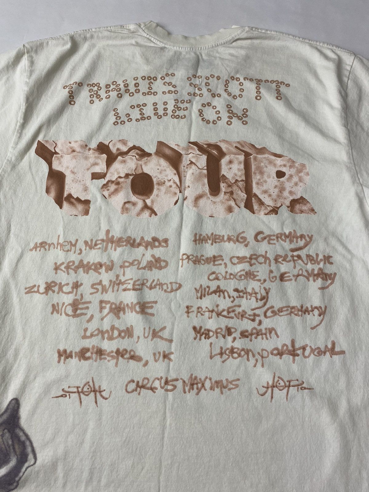Band Tees TRAVIS SCOTT UTOPÍA TOUR TEE. Size US XL / EU 56 / 4 - 6 Thumbnail
