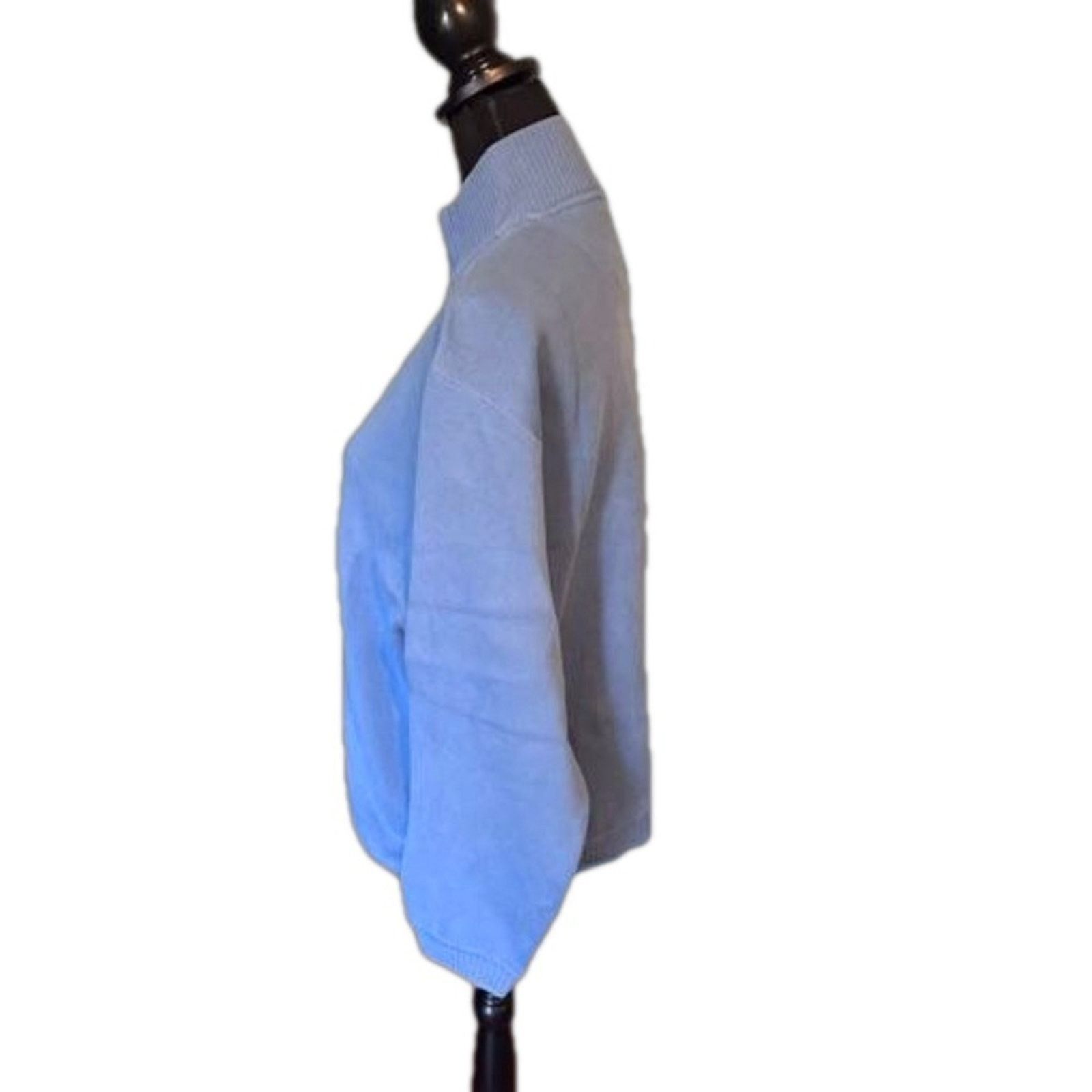Tommy Bahama Tommy Bahama Blue Quarter-Zip Sweater – Men’s Pullover Size S / US 4 / IT 40 - 2 Thumbnail