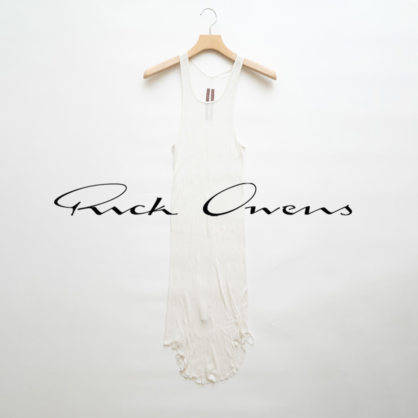 Rick Owens Rick Owens 13SS ISLAND BASIC RIB TANK MILK size:S Size US S / EU 44-46 / 1 - 1 Thumbnail