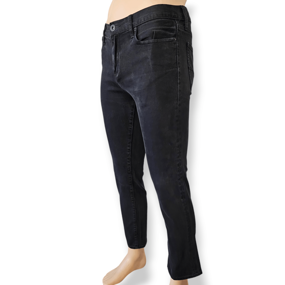 Guess GUESS Black Slim Straight Del Mar Fit Jeans Size 33x32 Size US 33 - 3 Thumbnail