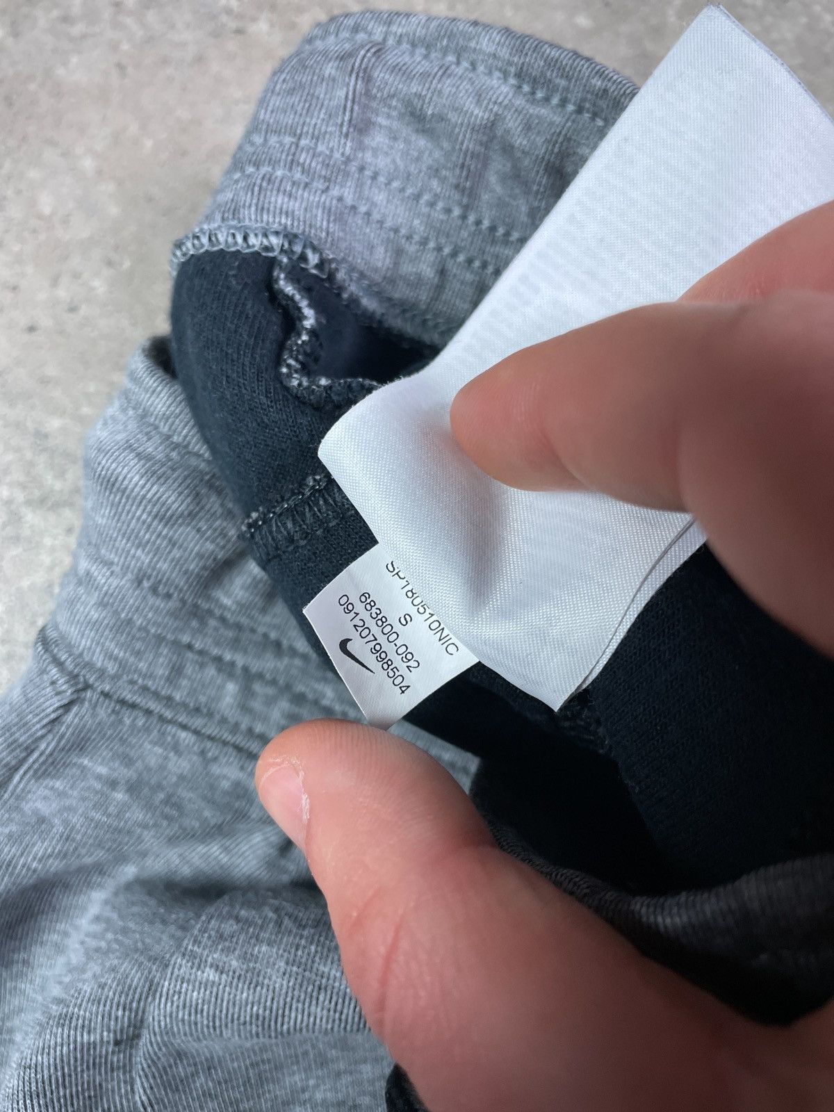 Nike × Vintage Vintage Y2K Nike tech fleece drill Sweatpants Joggers Size US 32 / EU 48 - 9 Thumbnail