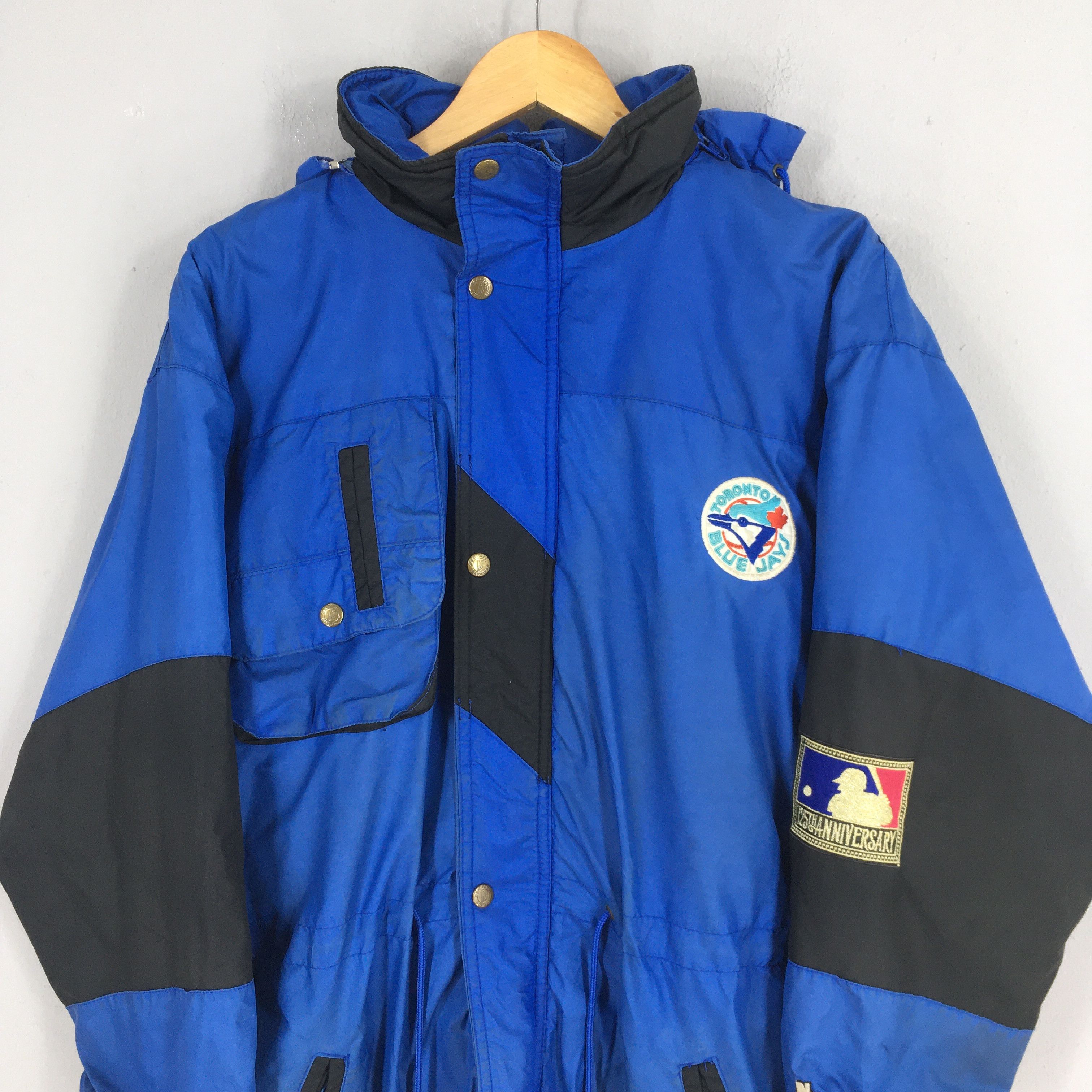 MLB Vintage Toronto Blue Jays MLB Varsity Bomber Jacket L Size US L / EU 52-54 / 3 - 2 Thumbnail
