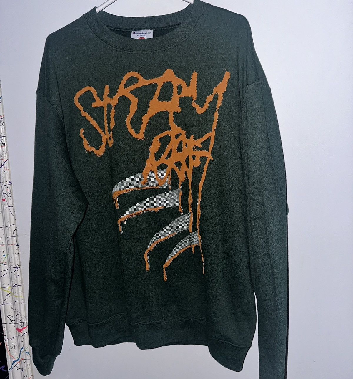 Champion Stray Rats x Champion “Blades” Sweatshirt (deadstock) Size US L / EU 52-54 / 3 - 6 Thumbnail