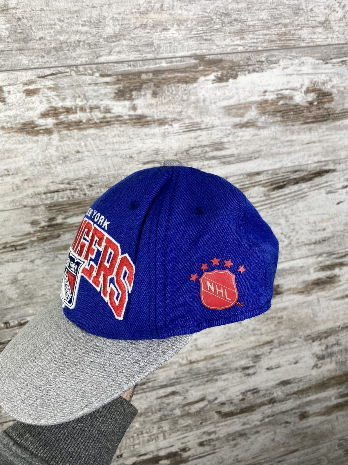 NFL × NHL × Vintage Mens Vintage New York Rangers NHL cap hats Size ONE SIZE - 2 Thumbnail