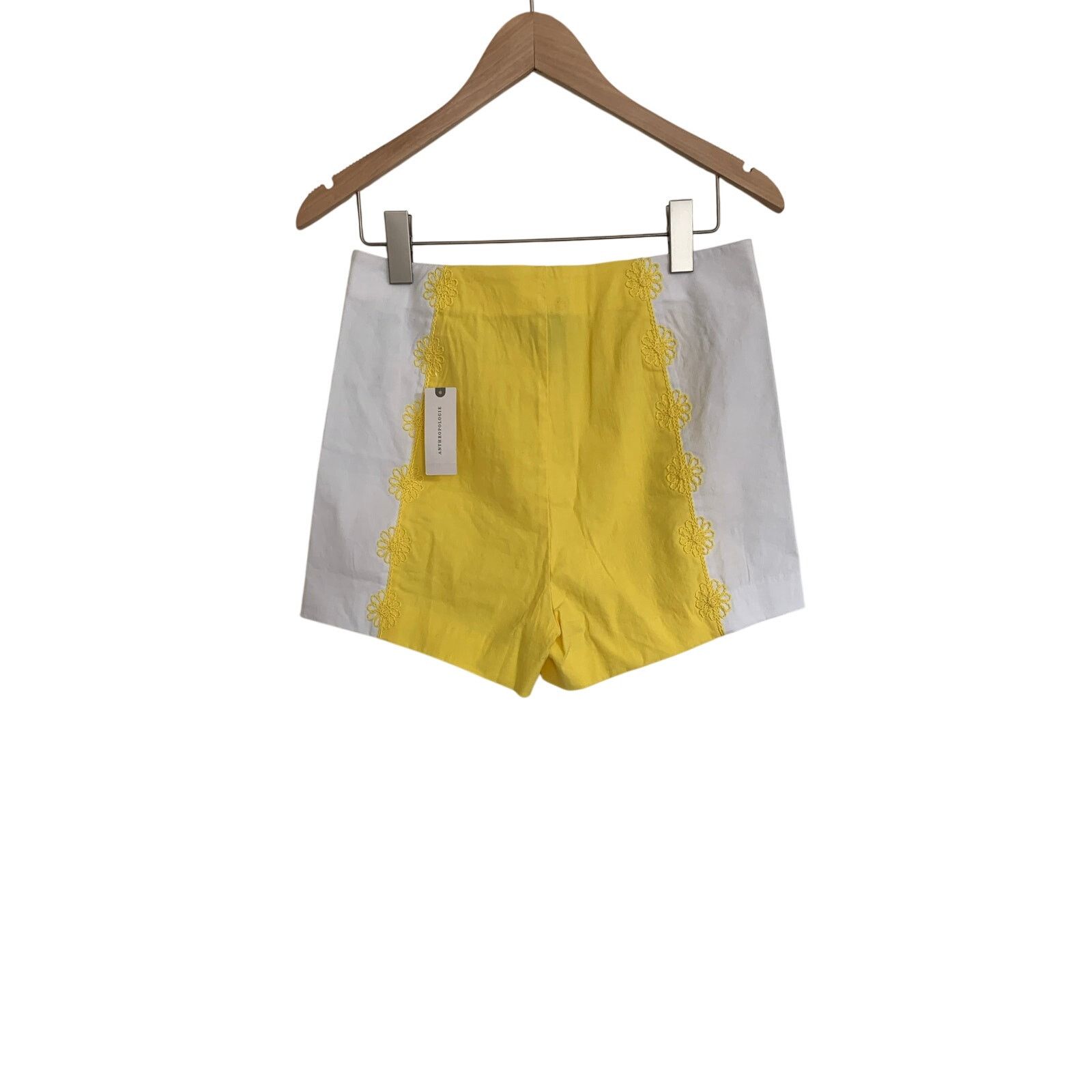 Anthropologie NWT Anthropologie Maeve Surf City Linen Blend Shorts Size 28" / US 6 / IT 42 - 6 Thumbnail