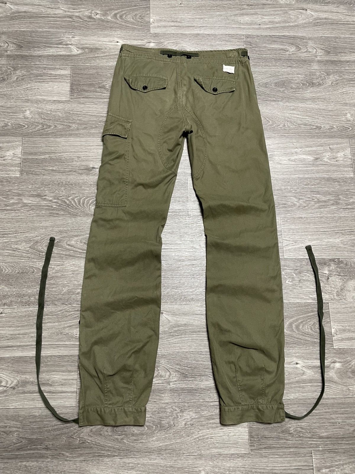 Golden Goose Archive Golden Goose Military Cargo Pants Adjustable Hem Size US 34 / EU 50 - 2 Thumbnail
