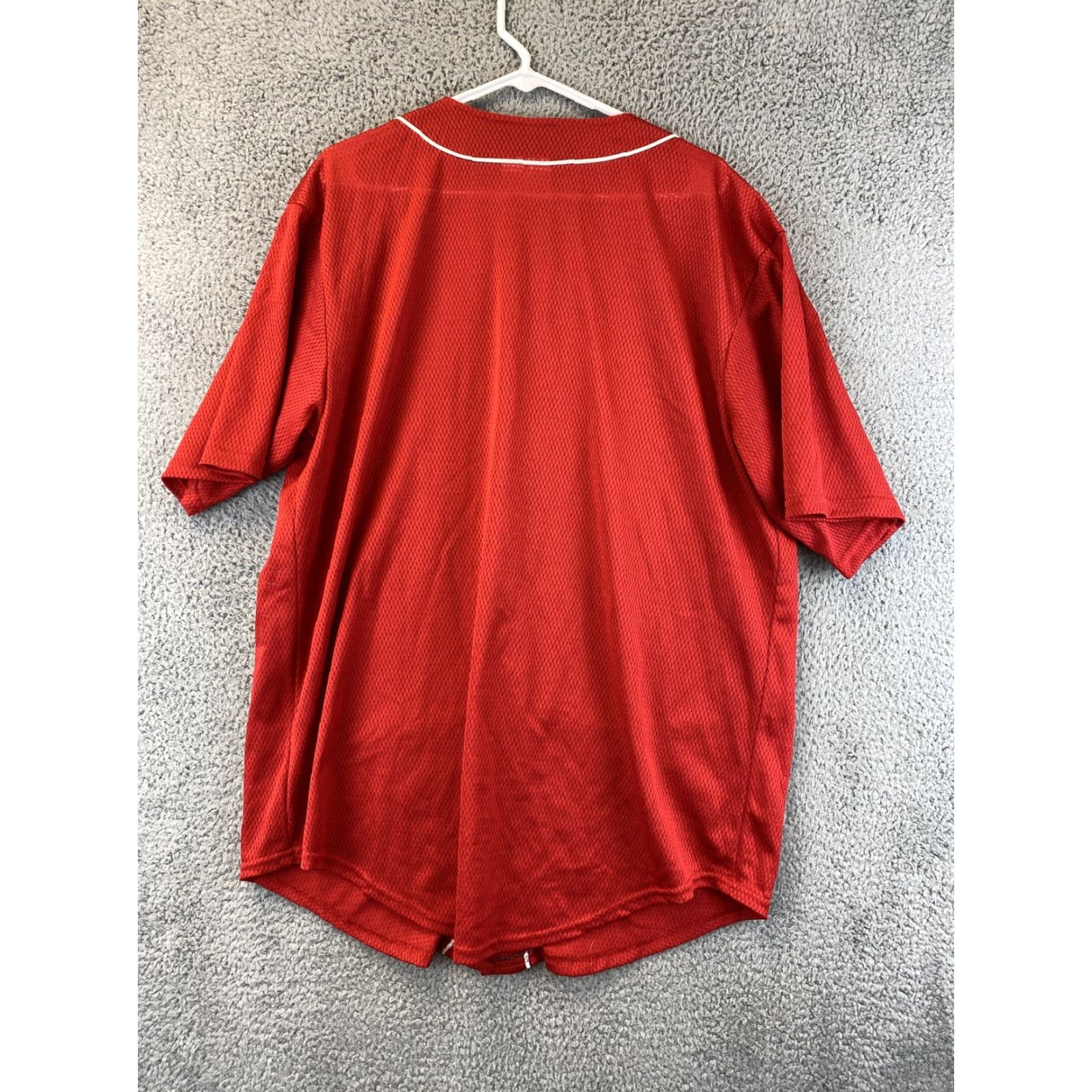 Vintage VTG Steamboat Baseball Jersey Men's SIZE XL Red 62-15 Size US XL / EU 56 / 4 - 6 Thumbnail