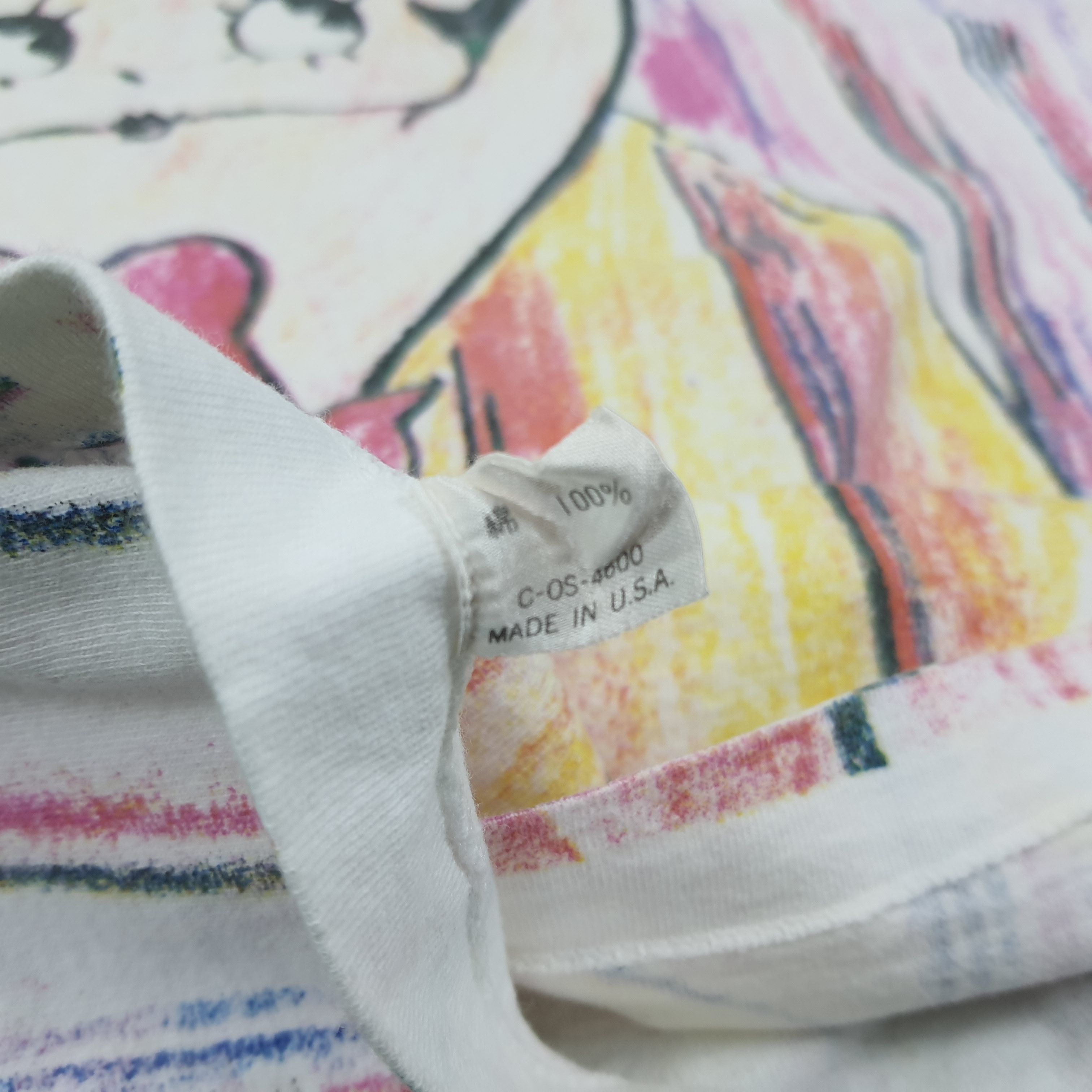 Vintage Vintage Betty Boop Overprinted Tshirt Size US M / EU 48-50 / 2 - 9 Thumbnail