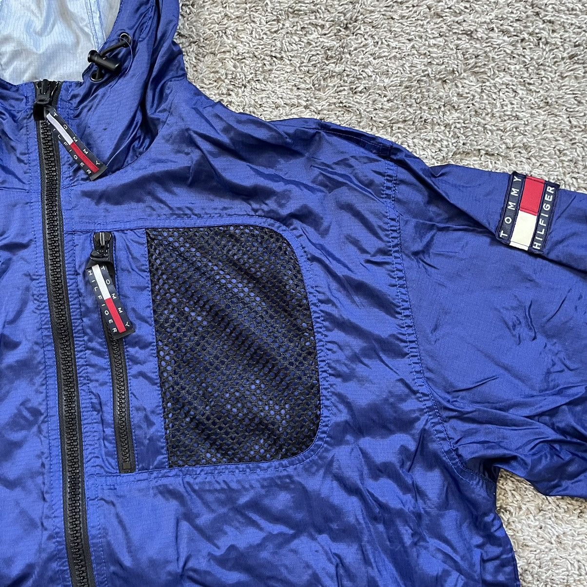 Tommy Hilfiger 🔴Tommy Hilfiger Jacket Size Medium Windbreaker Blue Flag Size US M / EU 48-50 / 2 - 8 Thumbnail