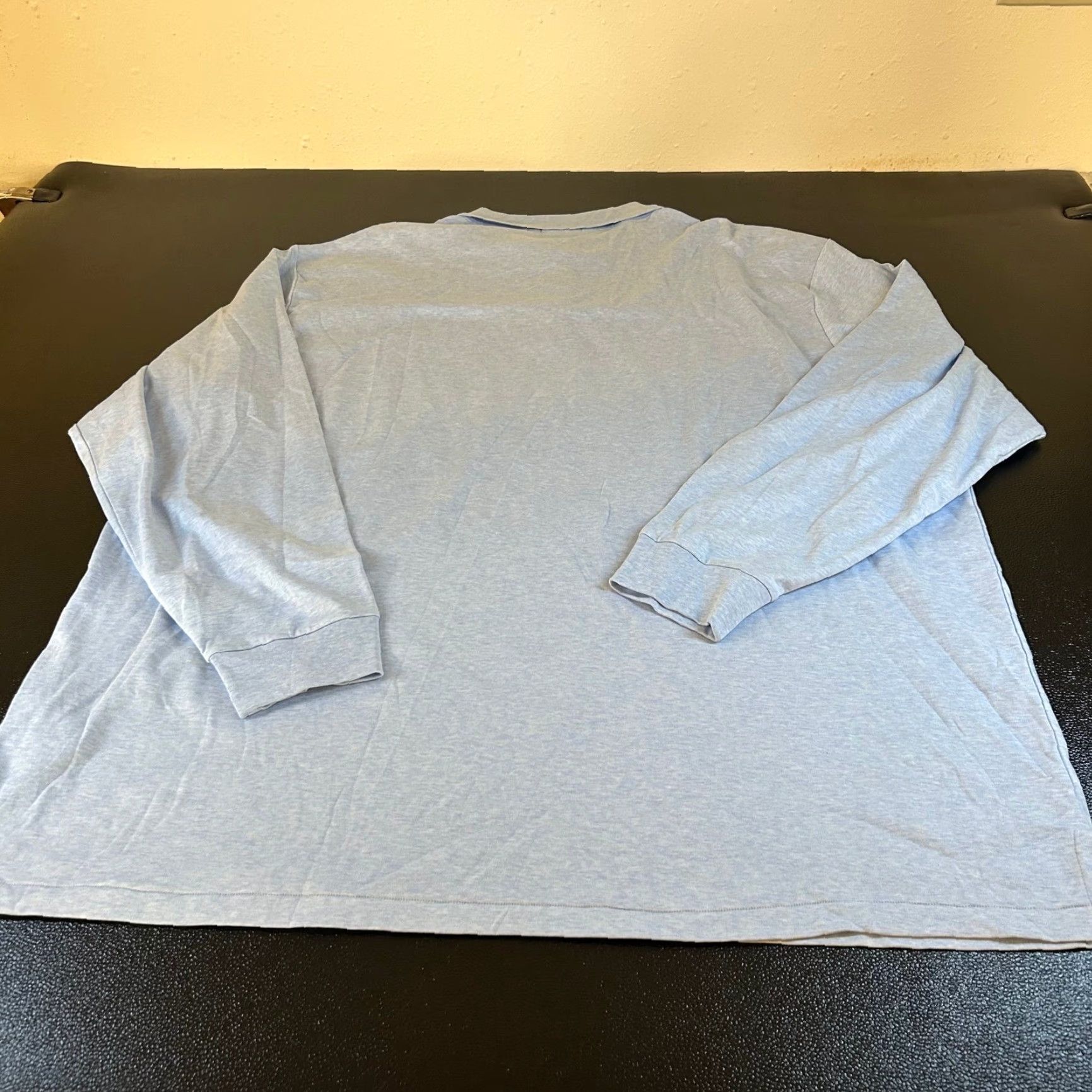 Polo Ralph Lauren Polo Ralph Lauren Long Sleeve Polo Shirt Light Blue 4XLT Mens NWT Polo Shirt Long Sleeve Blue Polo Size US XXL / EU 58 / 5 - 7 Thumbnail