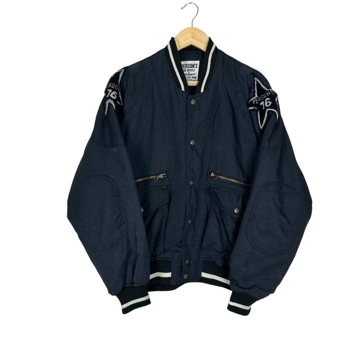 PERSON'S PERSON STAR BOMBER JACKET LIKE ISSEY MIYAKE Size US L / EU 52-54 / 3 - 1 Thumbnail